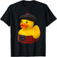 Rubber Duck Wearing a Kilt Scotland Scottish T-Shirt - T-Shirt | Black