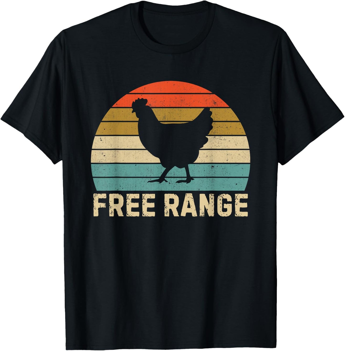 Free Range Chicken T-Shirt - T-Shirt | Black