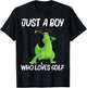 Funny Golf Gift Boys Kids Golf Field Game Golfer Sports T-Shirt - T-Shirt | Black