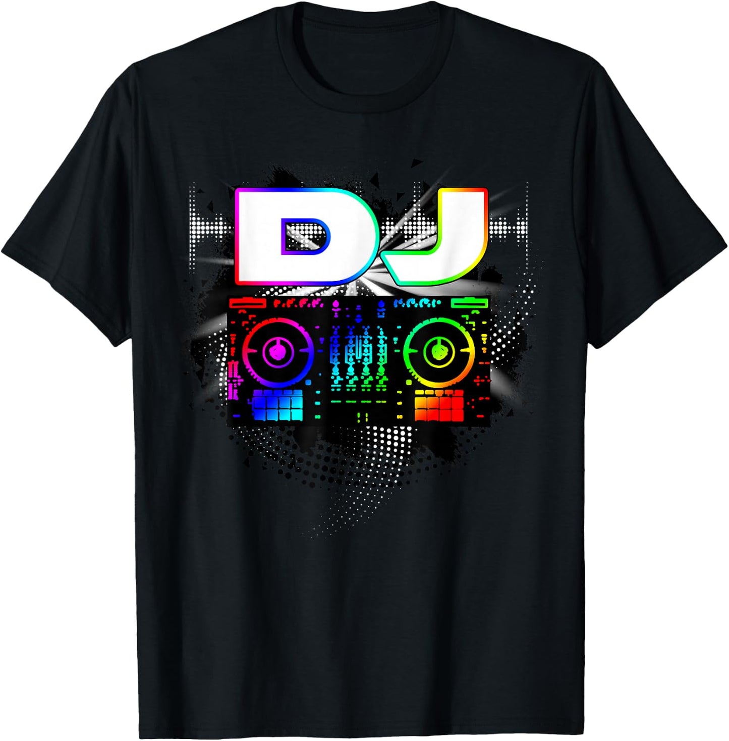 Dj Music Lover Music Player Sound Cool Funny Gift T-Shirt - T-Shirt | Black