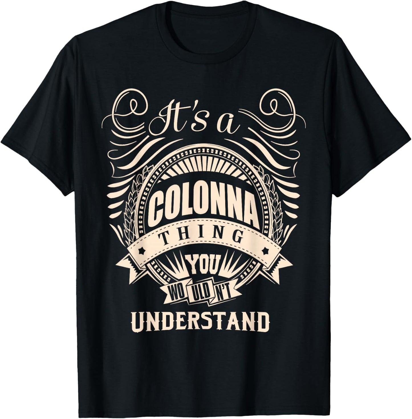 It is a COLONNA Thing T-Shirt - T-Shirt | Black