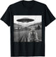 Capybara Selfie with Alien UFO Shirts Funny Gifts T-Shirt - T-Shirt | Black