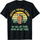 Sloth Hiking Team Hiker Camper Funny Retro T-Shirt - T-Shirt | Black