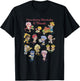 Strawberry Shortcake & Friends Vintage Character Sketchbook T-Shirt - T-Shirt | Black