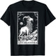 Live Deliciously Tarot Card Shirt Wiccan Goat Pagan Occult T-Shirt - T-Shirt | Black