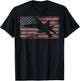 EA-18G Growler Jet Plane USA Flag Patriot Gift T-Shirt - T-Shirt | Black