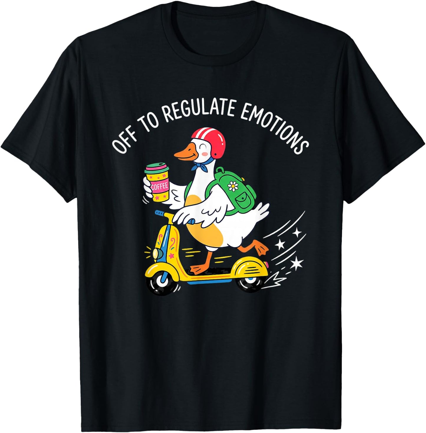 Funny Goose Psychologist T-Shirt - T-Shirt | Black