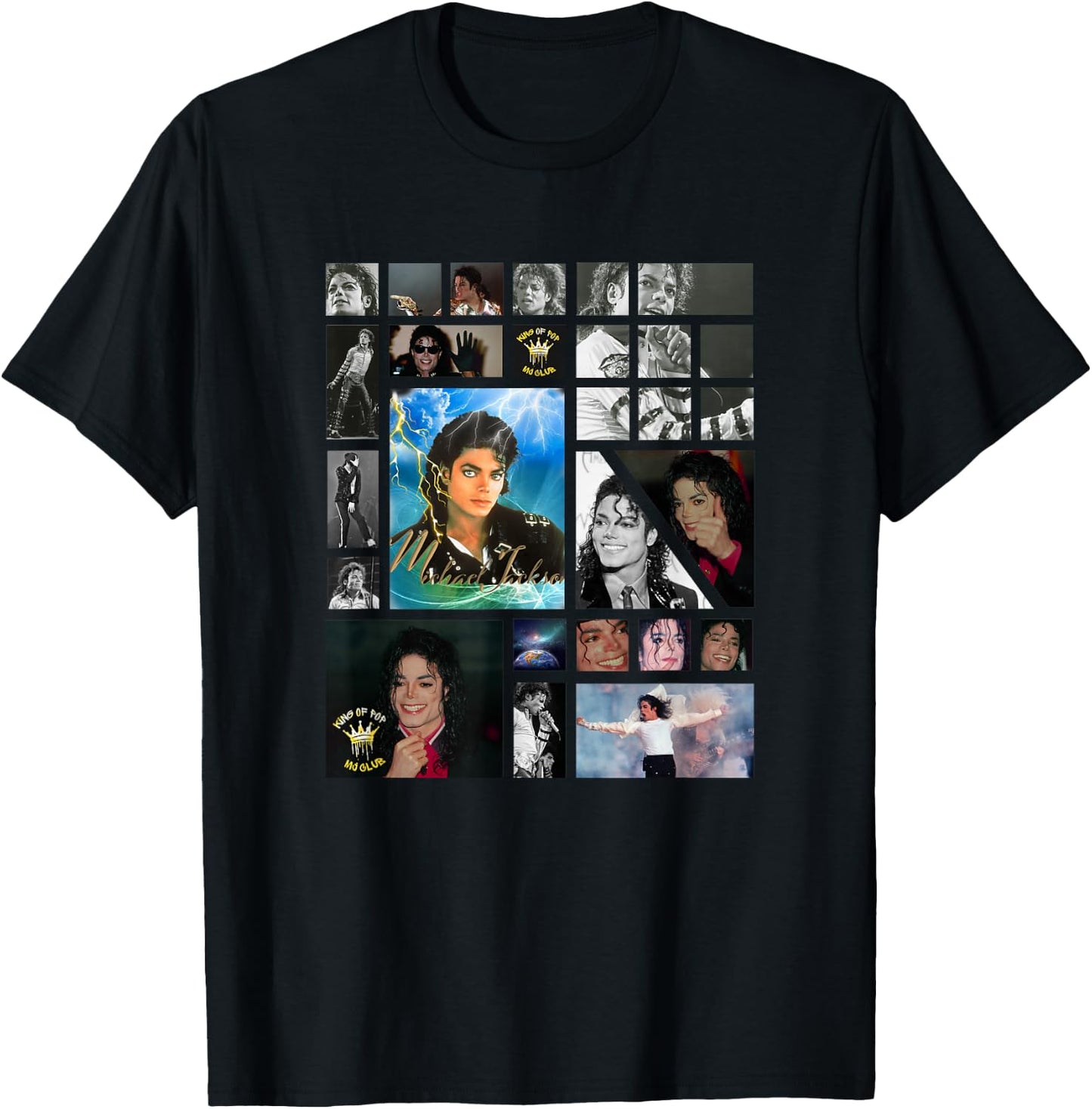 Michael Jackson 703 T-Shirt - T-Shirt | Black