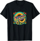Kansas Sunflower Illustration Proud Kansas T-Shirt - T-Shirt | Black