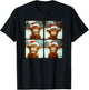 Love Cows Xmas Cow Lover Winter Highland Cow Christmas T-Shirt - T-Shirt | Black