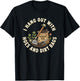 I Hang Out with Hoes and Dirt Bags Women's Gardening T-Shirt - T-Shirt | Black