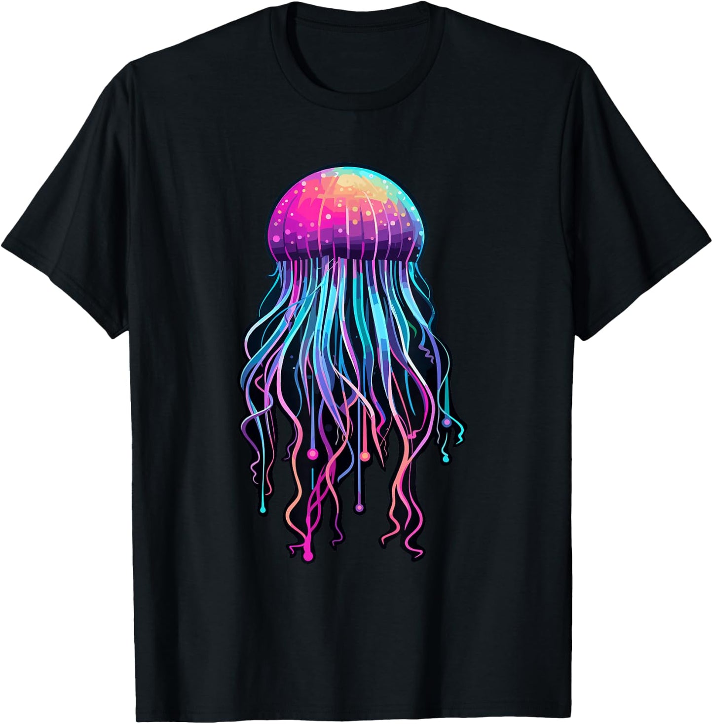 Jellyfish Costume Psychedelic Jelly Fish Sea Ocean T-Shirt - T-Shirt | Black