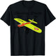 Shoestring Stunter Control Line RC Model Airplane T-Shirt - T-Shirt | Black