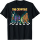 Cryptids Funny Mythical Bigfoot Mothman Halloween Graphic T-Shirt - T-Shirt | Black