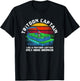 Tritoon Captain Like A Pontoon Captain Only More Drunker T-Shirt - T-Shirt | Black