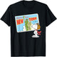 Peanuts Snoopy Carte postale New York T-Shirt - T-Shirt | Black
