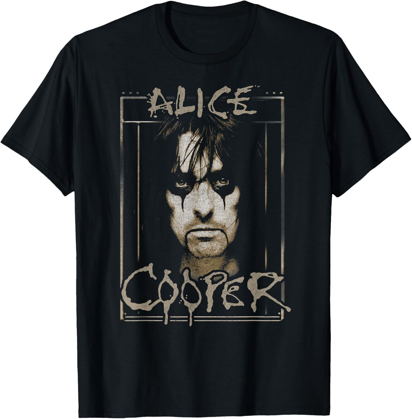 Alice Cooper – Sepia Portrait T-Shirt - T-Shirt | Black