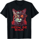 90s Movie Cat Mom Cat Dad Gifts Men Kids Women Pun Funny Cat T-Shirt - T-Shirt | Black