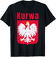 Poland For Gift Poland Poland Warsaw Flag , Black, S T-Shirt - T-Shirt | Black