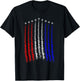 Red White Blue Air Force Flyover T-Shirt - T-Shirt | Black