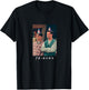 Friends TV Series Joey & Chandler Birthday NY Logo PAPL181 T-Shirt - T-Shirt | Black