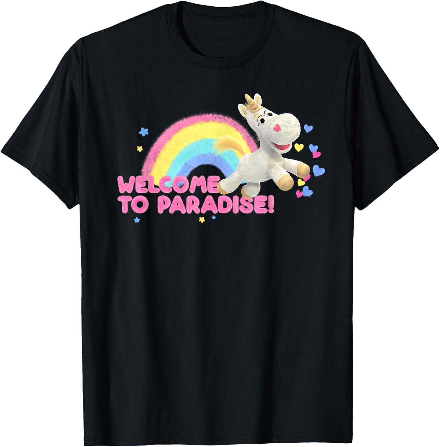 Disney and Pixar’s Toy Story Buttercup Unicorn Welcome T-Shirt - T-Shirt | Black