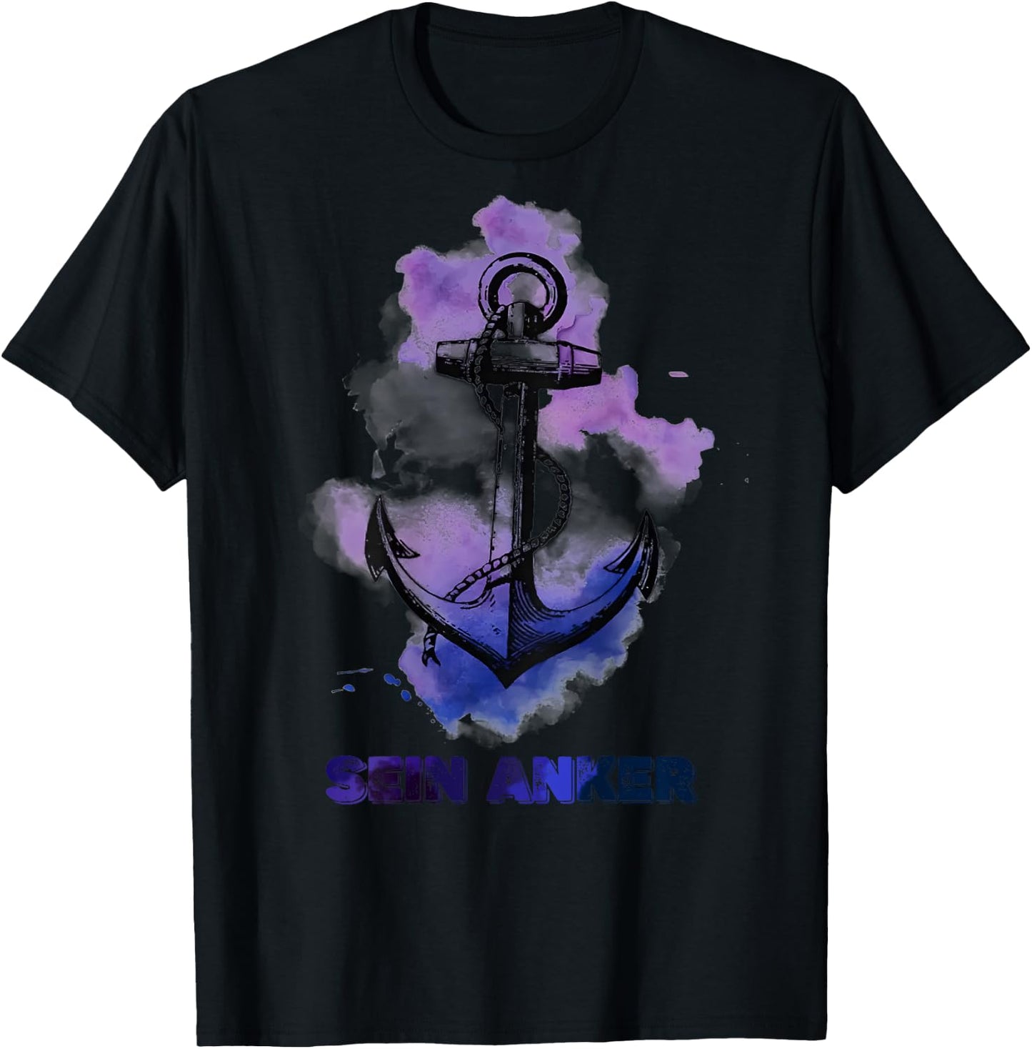 Sein Anker T-Shirt - T-Shirt | Black