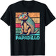 Papadillo Father's Day Best Dad Armadillo T-Shirt - T-Shirt | Black