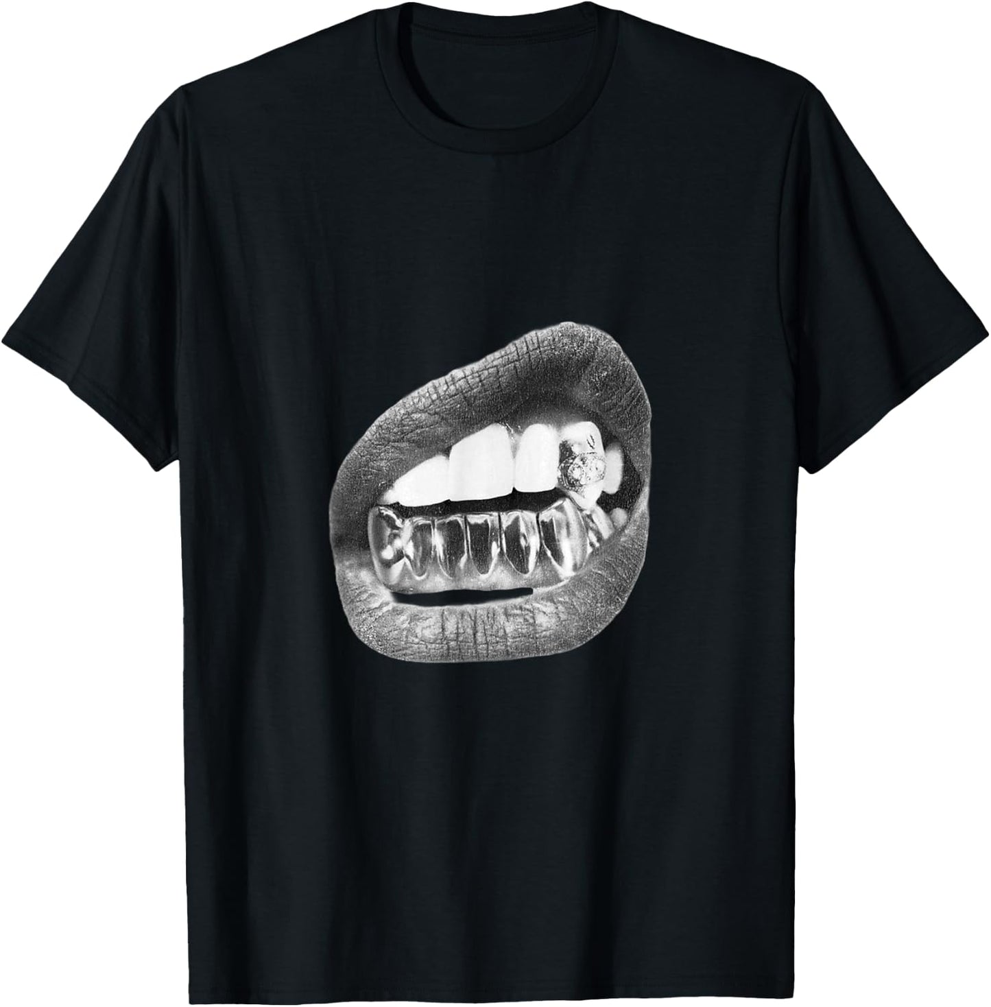 Teeth , black T-Shirt - T-Shirt | Black