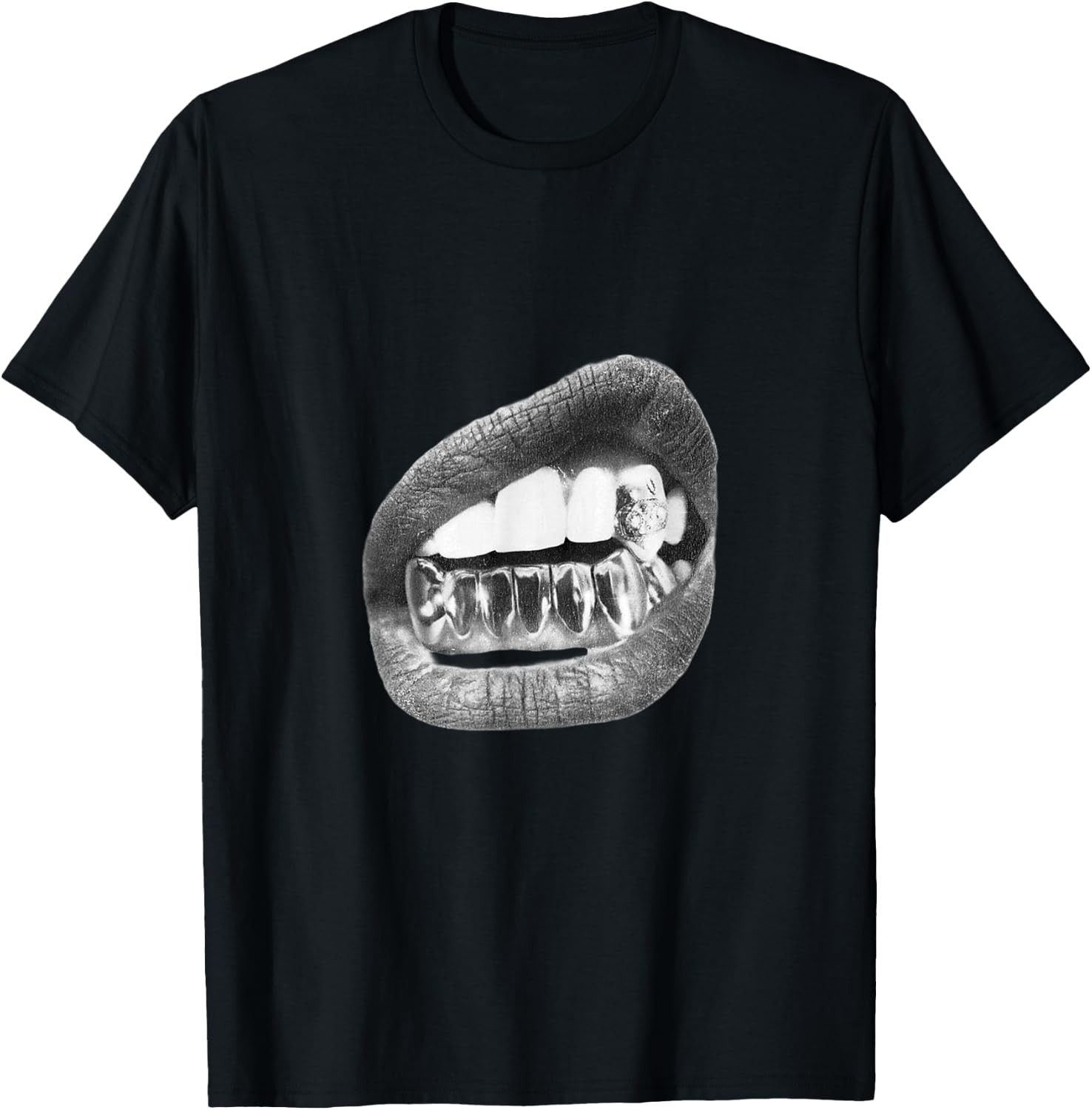 Teeth , black T-Shirt - T-Shirt | Black