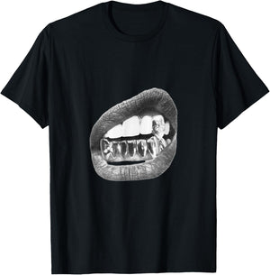 Teeth , black T-Shirt - T-Shirt | Black