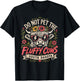 Badlands DO NOT PET THE Fluffy Cows Funny South Dakota T-Shirt - T-Shirt | Black