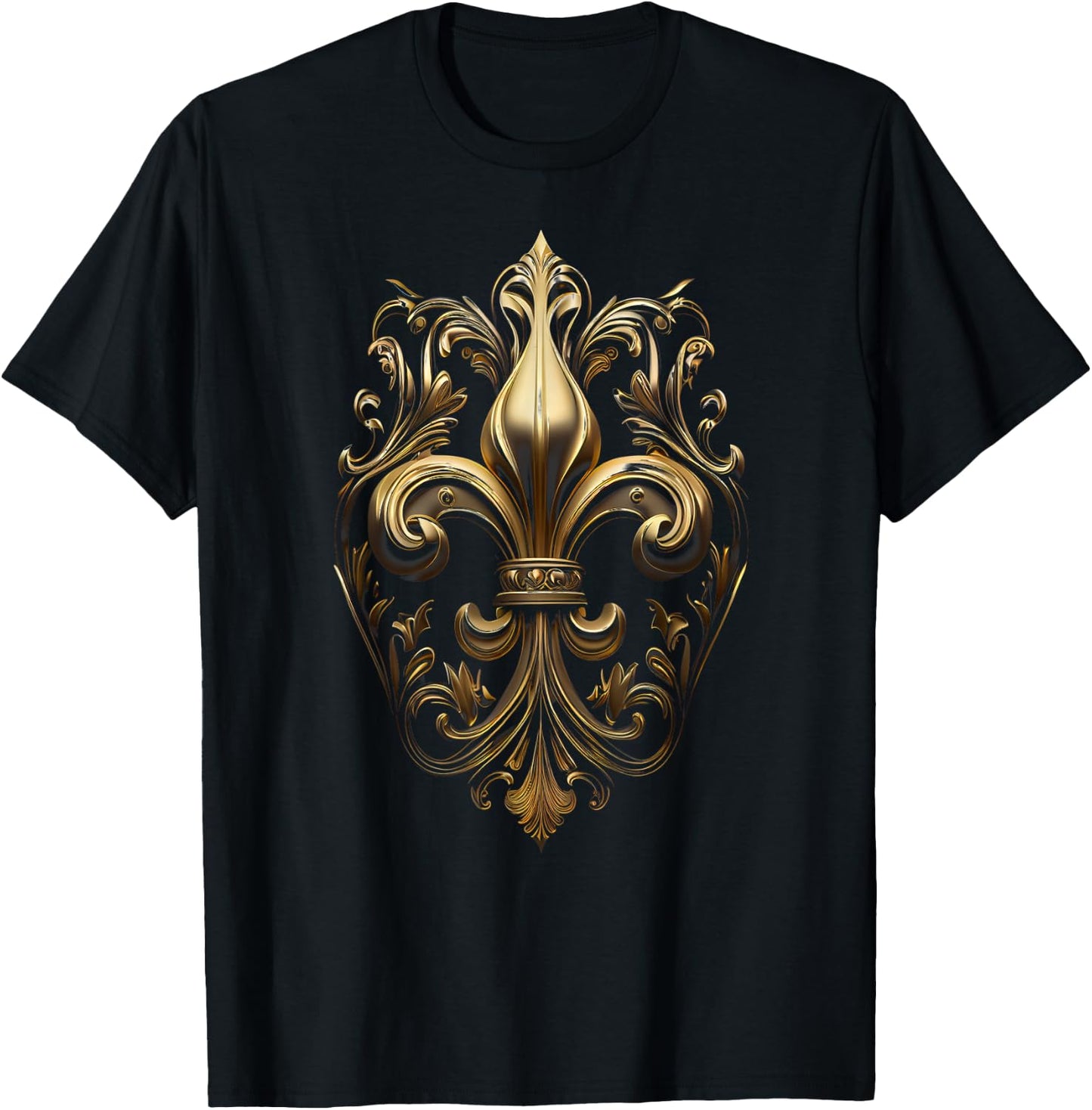 Fleur de Lis T-Shirt - T-Shirt | Black