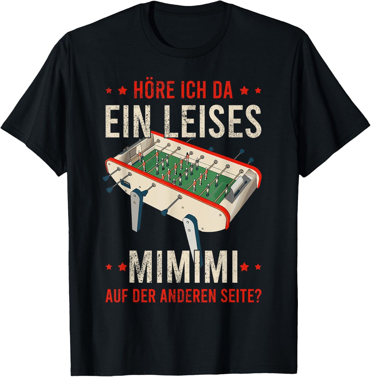 Tischfussball Geschenk Wuzeltisch Fans Wuzler Tischfussball T-Shirt - T-Shirt | Black