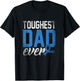 Father Survivor Dad Gift Prostate Cancer Awareness T-Shirt - T-Shirt | Black