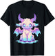 Kawaii Pastel Goth Creepy Cute Witchy Demon Goat Baphomet T-Shirt - T-Shirt | Black