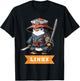 Linux Samurai Programming Penguin Nerd IT Warrior T-Shirt - T-Shirt | Black