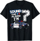 7th B-Day Police Car Policeman Officer Birthday 7 Year Old T-Shirt - T-Shirt | Black