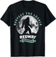 Redway California Bigfoot Night Walk Retro T-Shirt - T-Shirt | Black