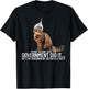 Conspiracy Cat Government Conspiracy Theory Tin Foil Hat T-Shirt - T-Shirt | Black