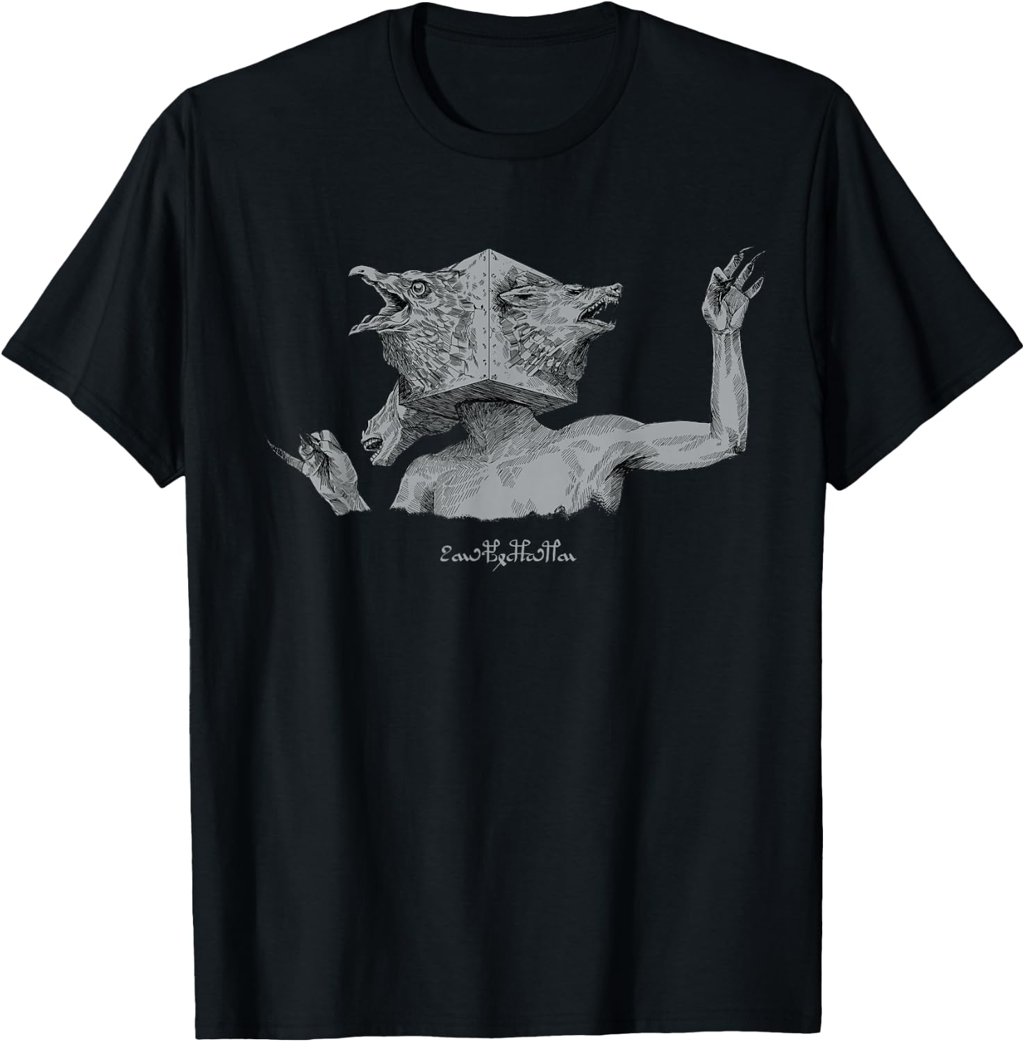 Hunt: Showdown Beastface Trait T-Shirt - T-Shirt | Black