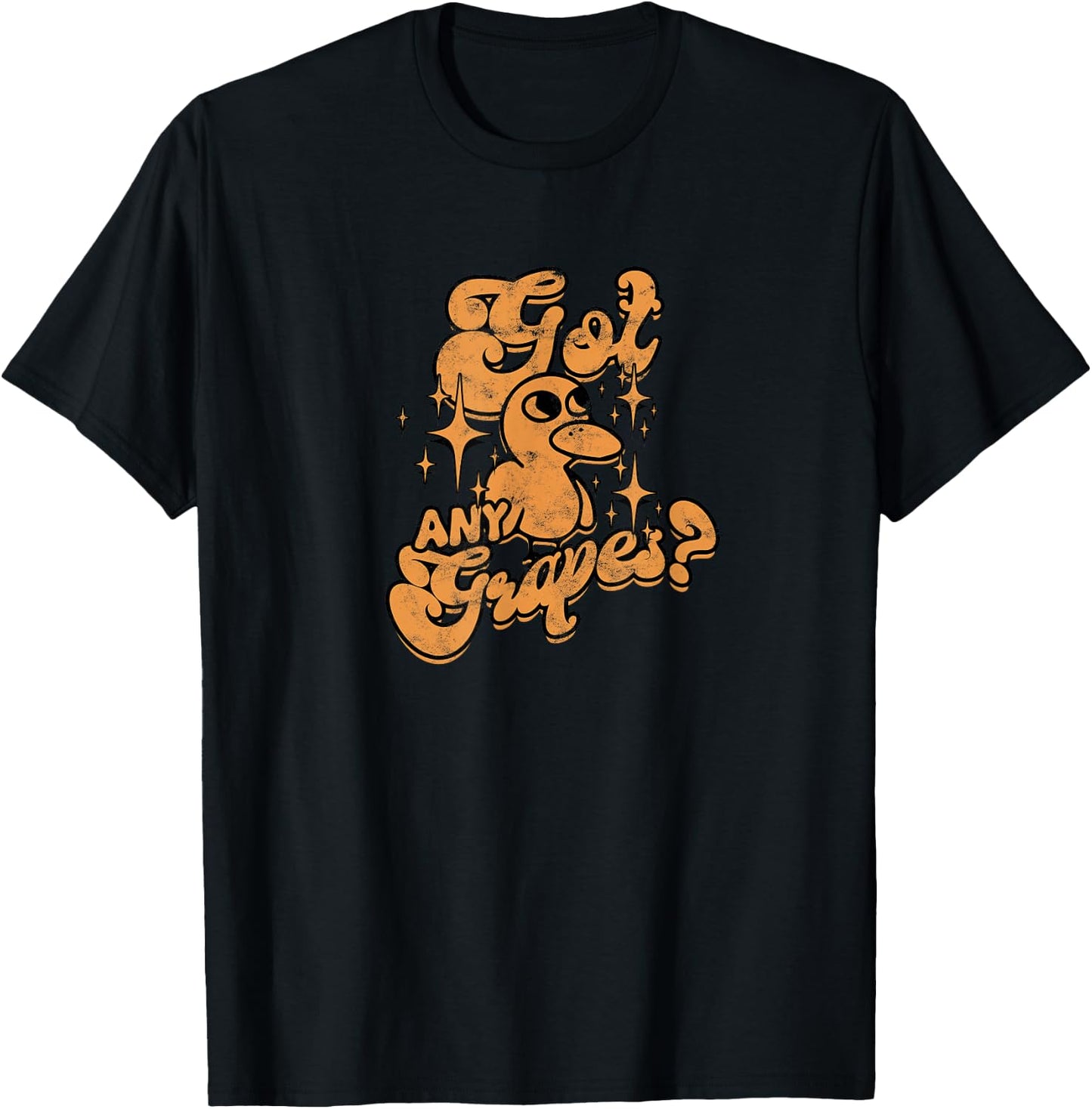 GOT ANY GRAPES? - Curiosity T-Shirt - T-Shirt | Black