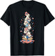 Bull Terrier American USA Flag Memorial Day 4th of July T-Shirt - T-Shirt | Black