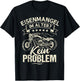 Eisenmack im Alter keine Problem Motorcycle Chopper T-Shirt - T-Shirt | Black