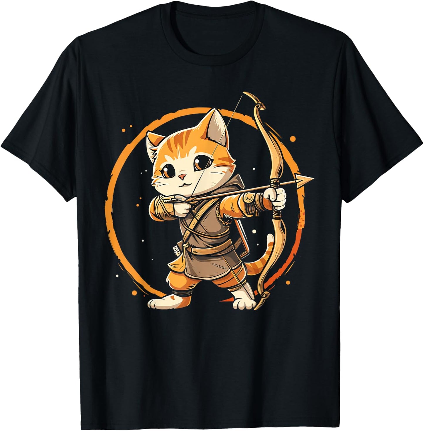 Cat Archer , Women and Kids , Black, S T-Shirt - T-Shirt | Black