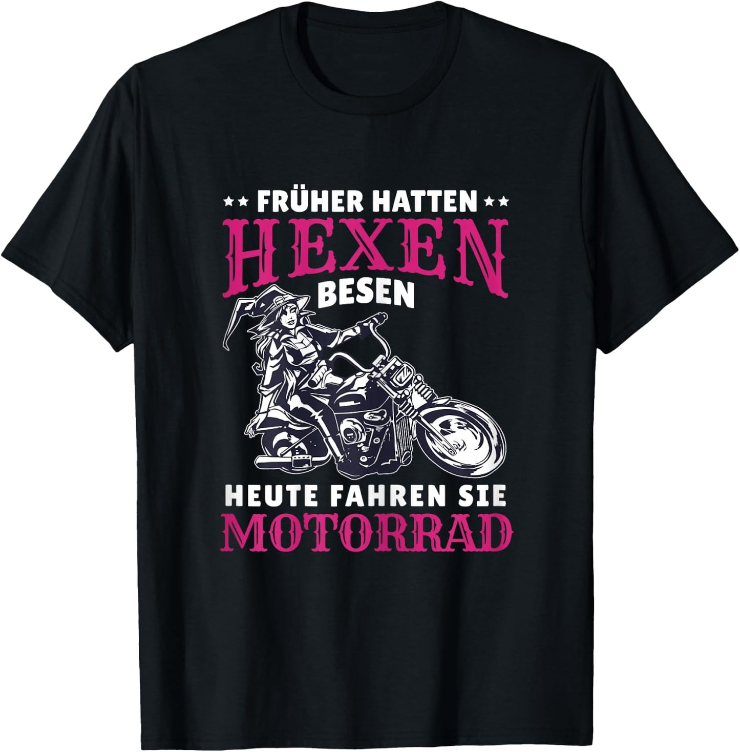 Motorrad Spruch Bikerin Heute Fahren Sie Motorrad T-Shirt - T-Shirt | Black