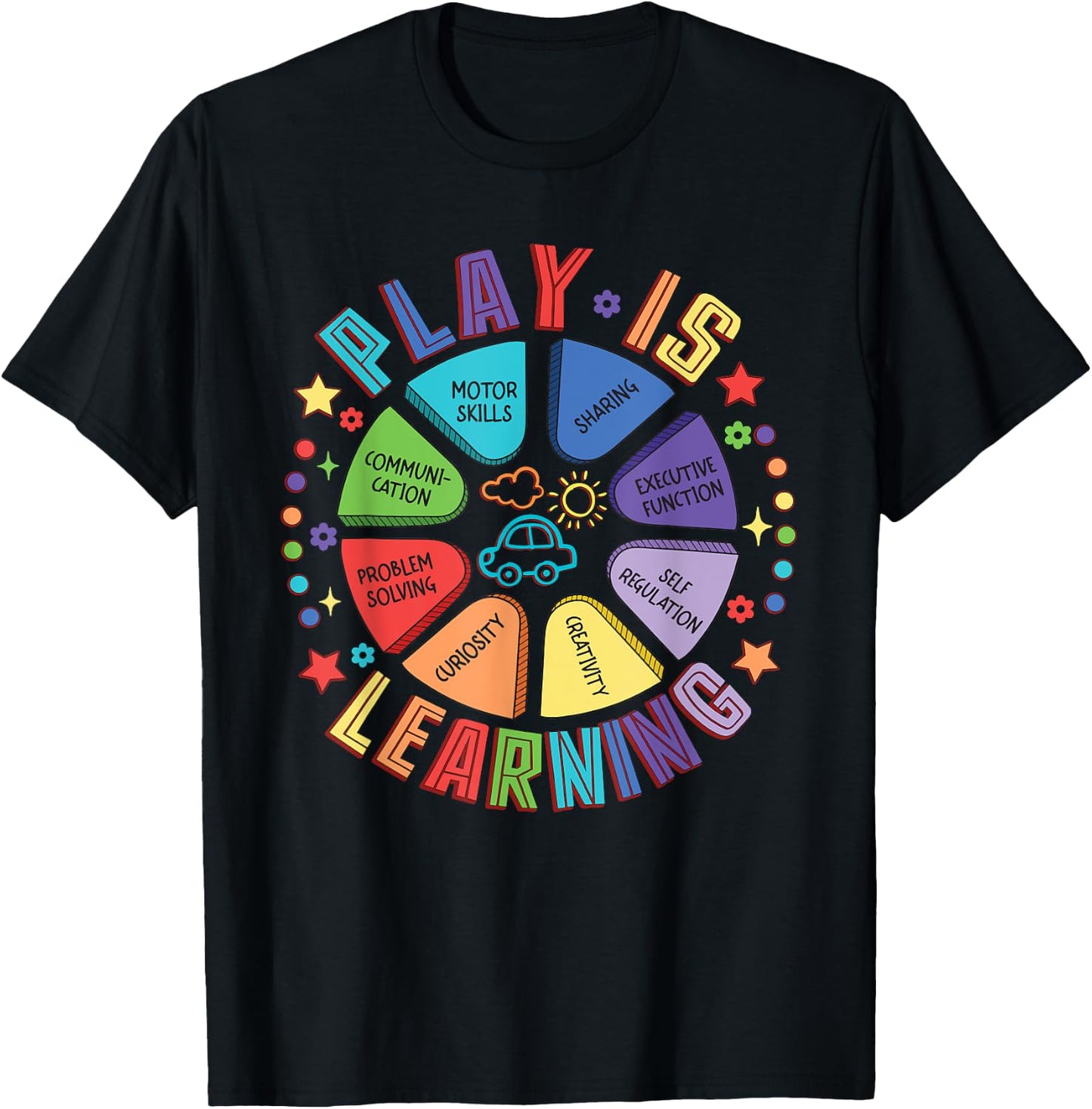 Teacher Life Teaching Back To School Plays Is Learning Women T-Shirt - T-Shirt | Black