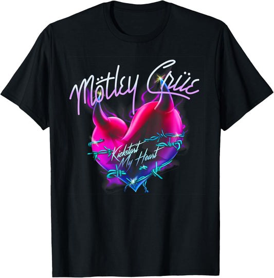 Mötley Crüe Kickstart My Heart , black T-Shirt - T-Shirt | Black