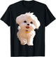 Malteser Kleiner Maltese Hund Hunde Liebe Süßer Malteser T-Shirt - T-Shirt | Black