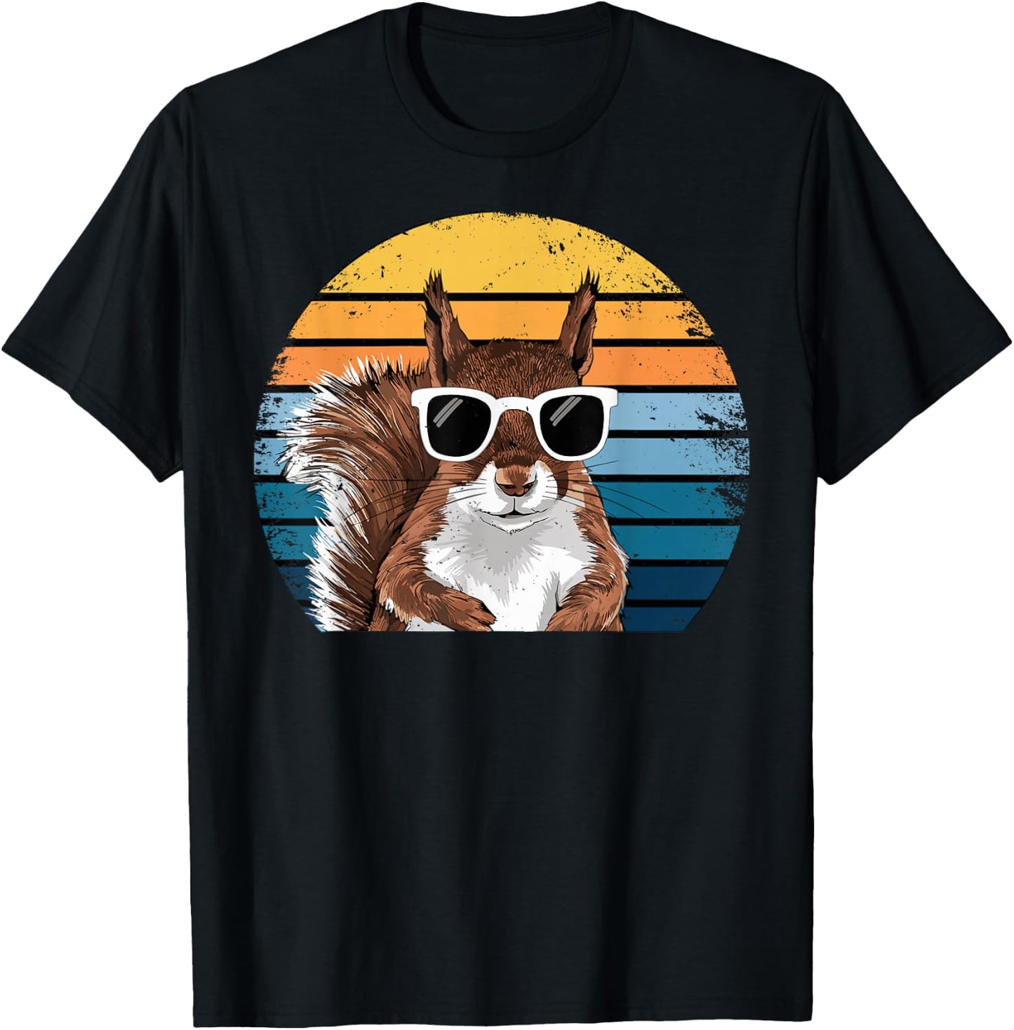 Vintage Squirrel T-Shirt - T-Shirt | Black